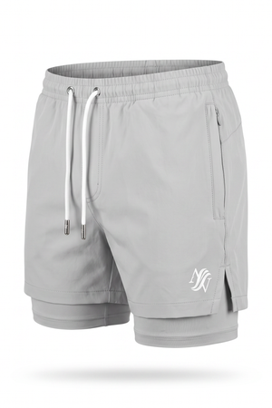 Men's Short Classic Light Silver