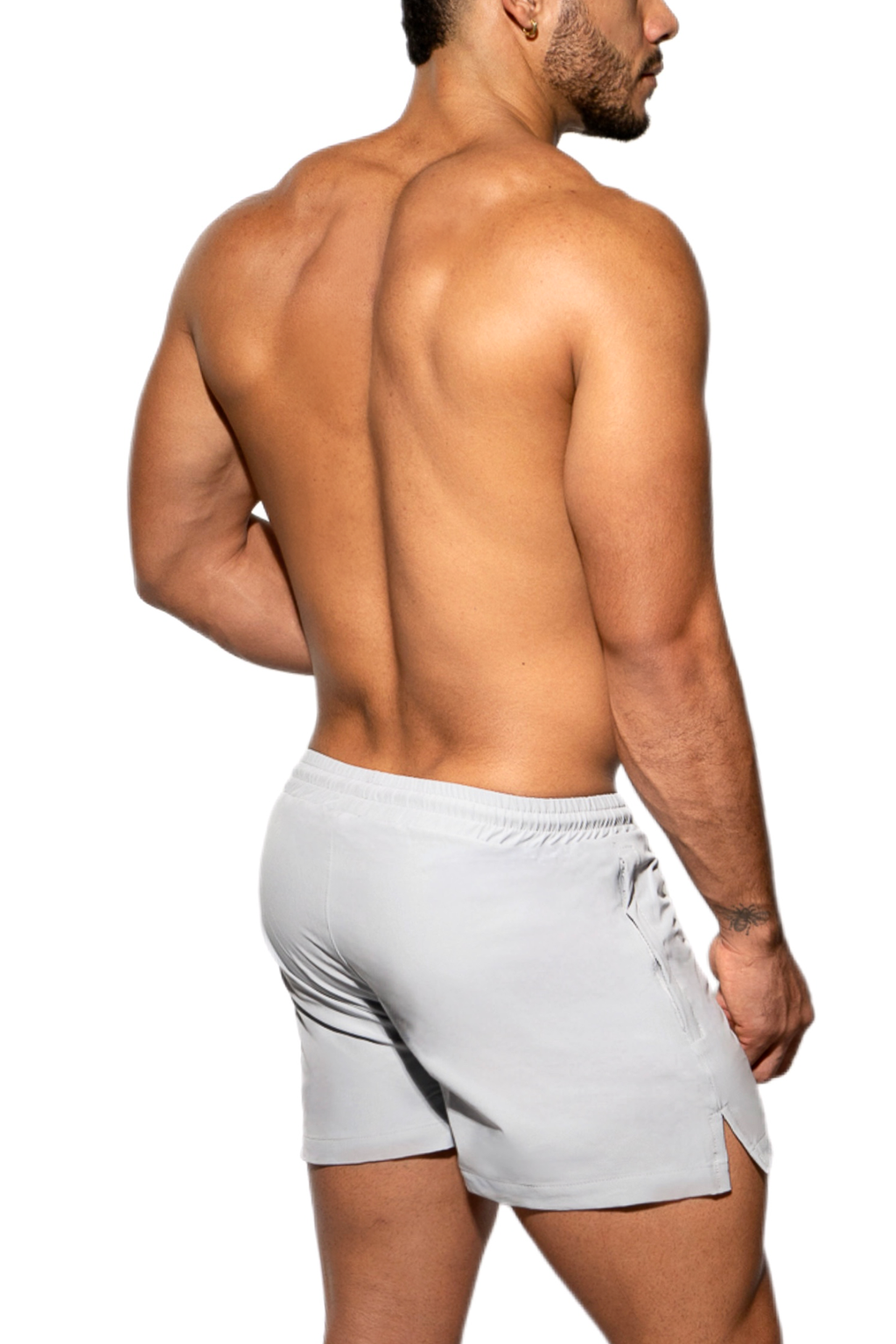 Men's Short Classic Light Silver