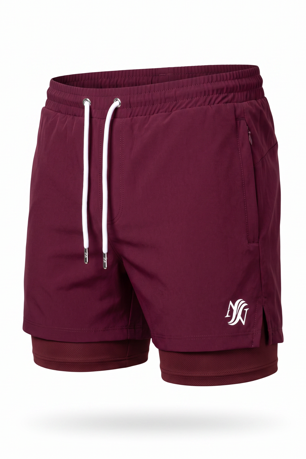 Men's Short Classic Wine