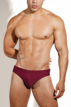 Men's Classic Swimwear Wine